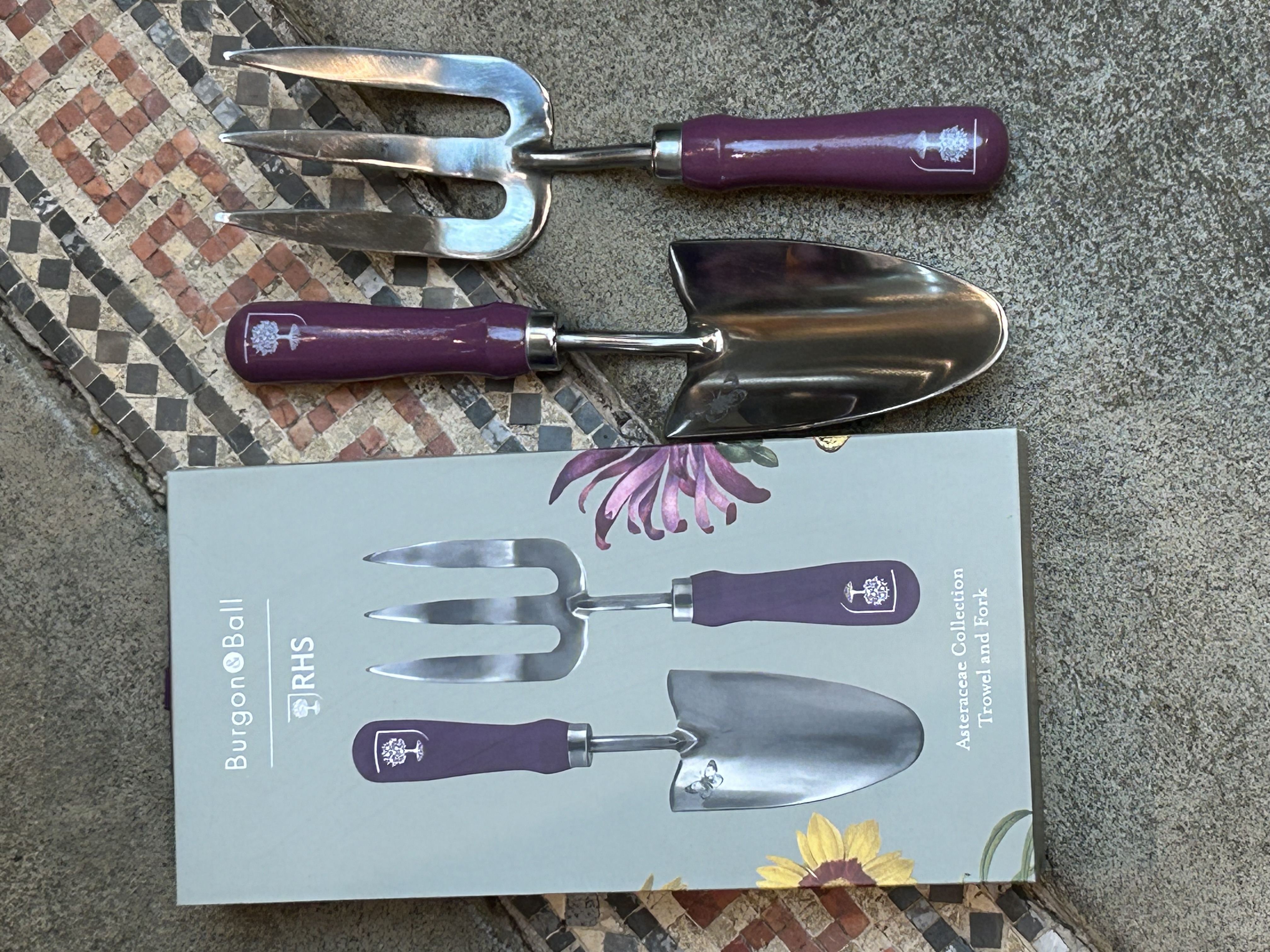 Asteraceae Trowl & Fork Set 